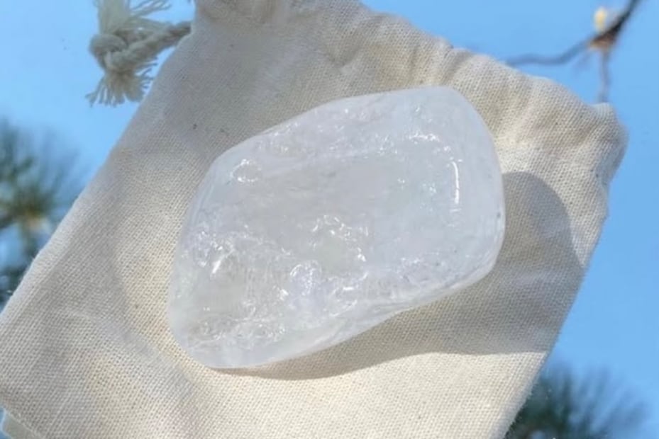 Usada desde la antigüedad, la piedra de alumbre ya es un básico para muchas personas. Foto: Instagram @piedradealumbreec