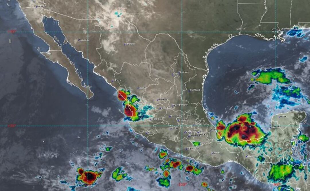 EN VIVO Prevén formación de nuevo ciclón "Lester" en el Pacífico