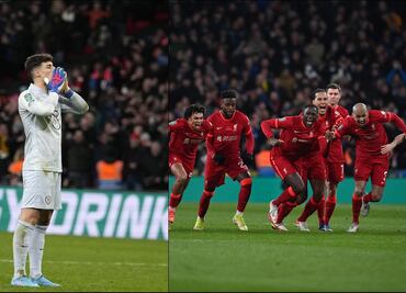 Kepa Arrizabalaga se convierte en villano y da al Liverpool el título de la Carabao Cup