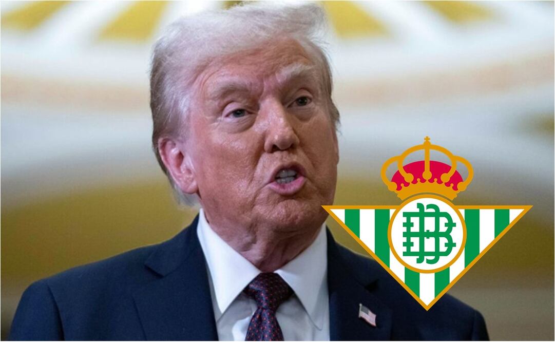 FOTO: ESPECIAL - Real Betis se burla de Donald Trump; también cambia el nombre del Golfo de México
