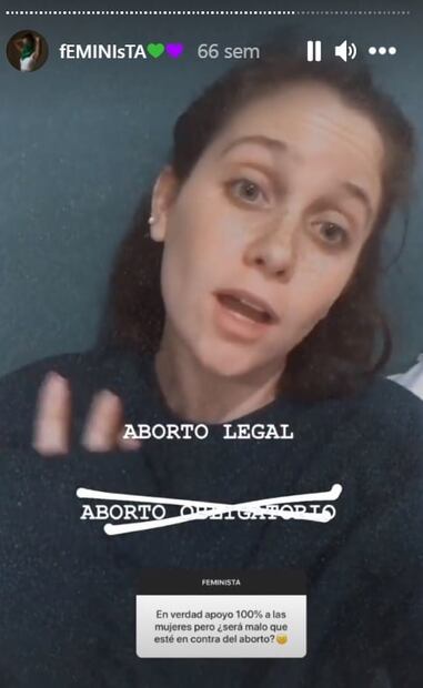 Natasha Dupeyrón alza la voz por el aborto legal