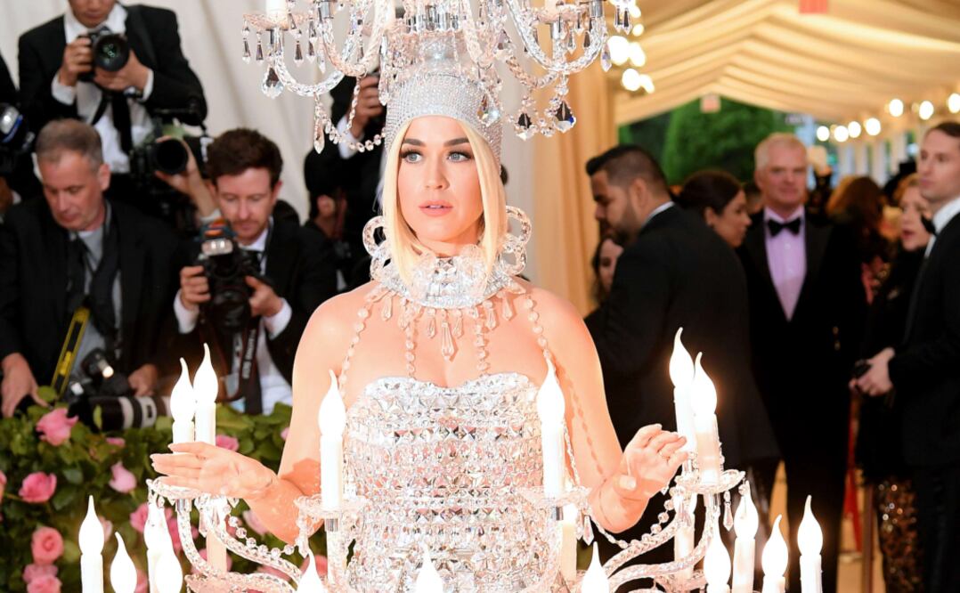 La cantante lució uno de los atuendos más extravagantes. Foto: REUTERS