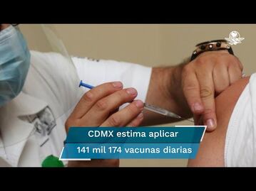 Anuncian aplicación de segunda dosis antiCovid en 7 alcaldías de la CDMX