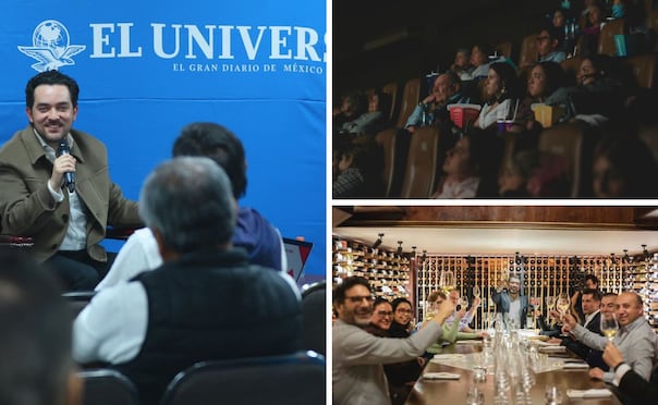 Suscriptores de EL UNIVERSAL Plus en los eventos exclusivos.  |  Foto: especial.