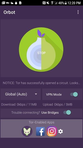 ¿Cómo navegar de forma anónima en tu Android?