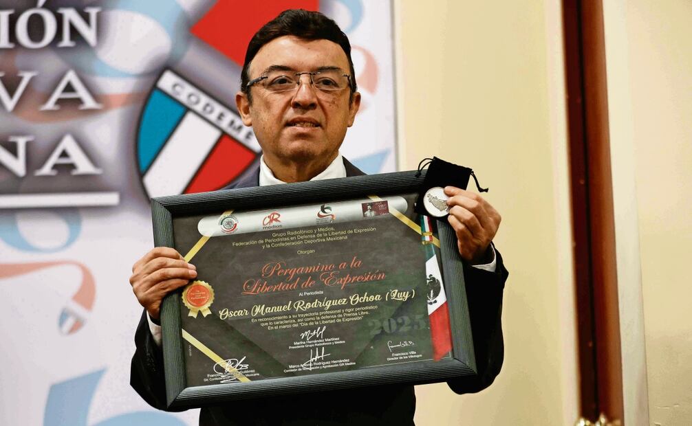 Óscar Manuel Rodríguez Ochoa, Luy, tiene 44 años de trayectoria. Foto: Diego Simón Sánchez / EL UNVIERSAL
