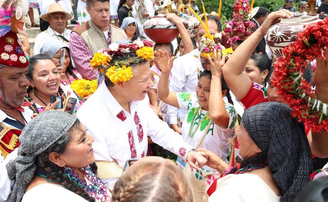 Hidalgo en Los Pinos. (28/06/25) Foto: Especial