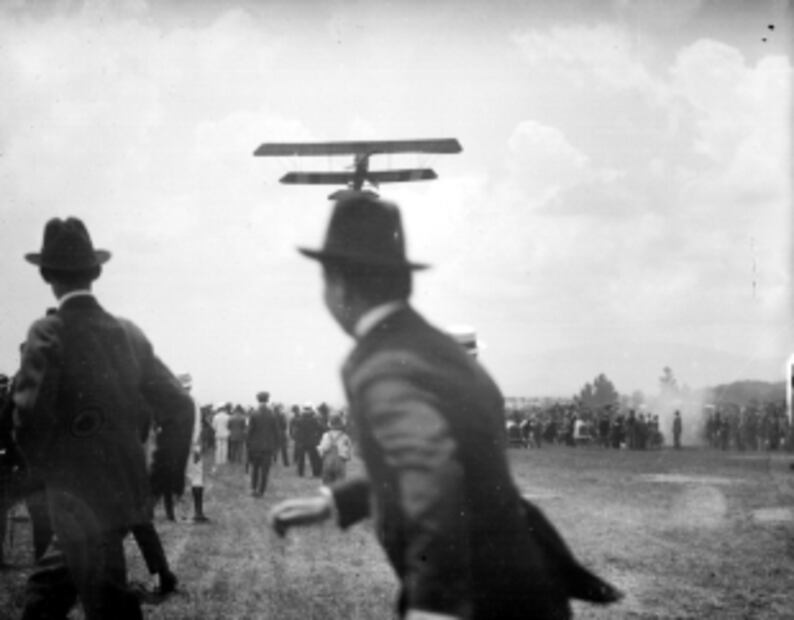 El olvidado "show" aéreo de Balbuena