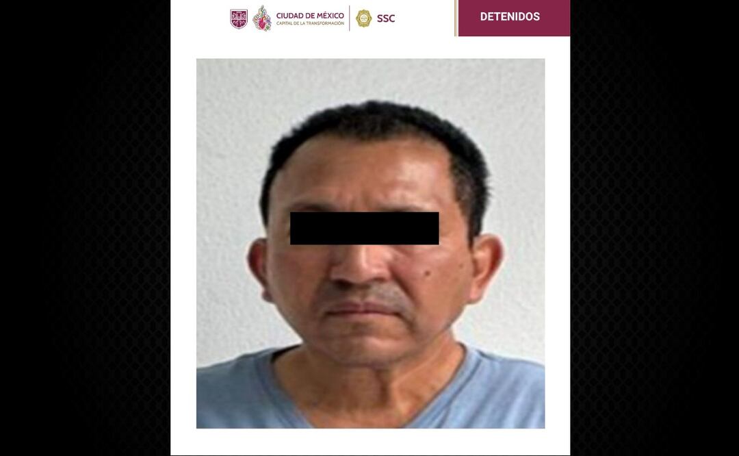 Detienen a presunto extorsionador que operaba con la modalidad de "montachoques" en Gustavo A. Madero. Foto: Especial