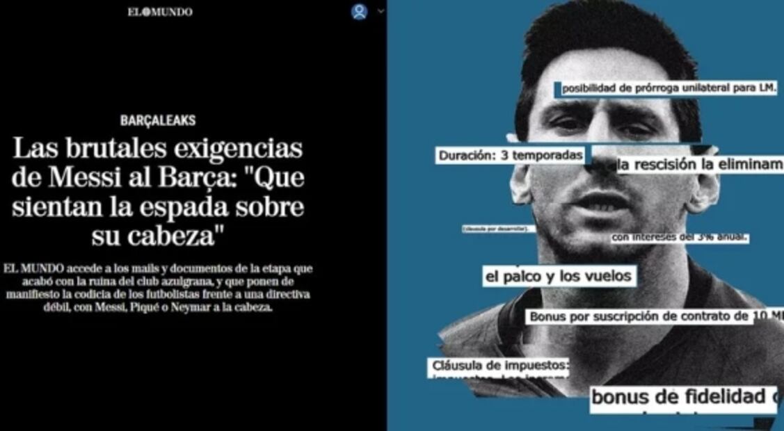 Revelan excesivas exigencias de Messi para renovar con el Barcelona