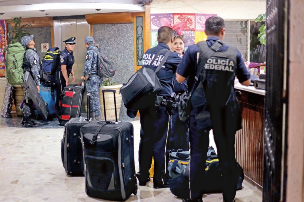 El presidente municipal, Alfonso Martínez, dice que espera la llegada de 120 elementos de la Policía Militar que reforzarán otra parte del municipio (ARMANDO SOLÍS. EL UNIVERSAL)