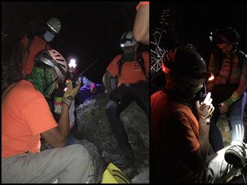 Después de 7 horas, rescatan a dos mujeres extraviadas en el Cerro de la Silla