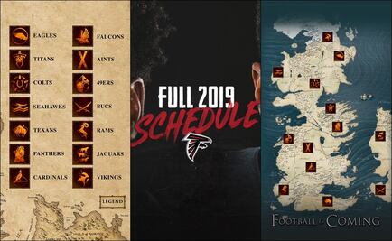 Falcons y Chargers, un peculiar estilo para presentar su calendario 2019