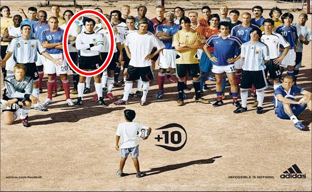 Franz Beckenbauer protagonizó el famoso comercial José +10 / Foto: Especiales