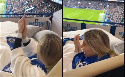 VIDEO: ¡Como en casa! El Chelsea ofrece la experiencia de ver un partido en el estadio acostado en una cama