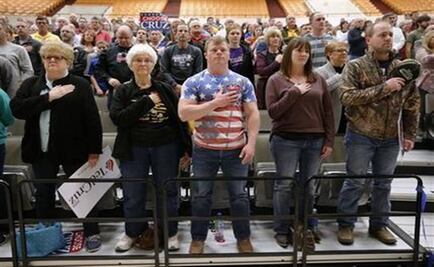 Trump, GOP set sights on 4 states; Clinton, Sanders battle