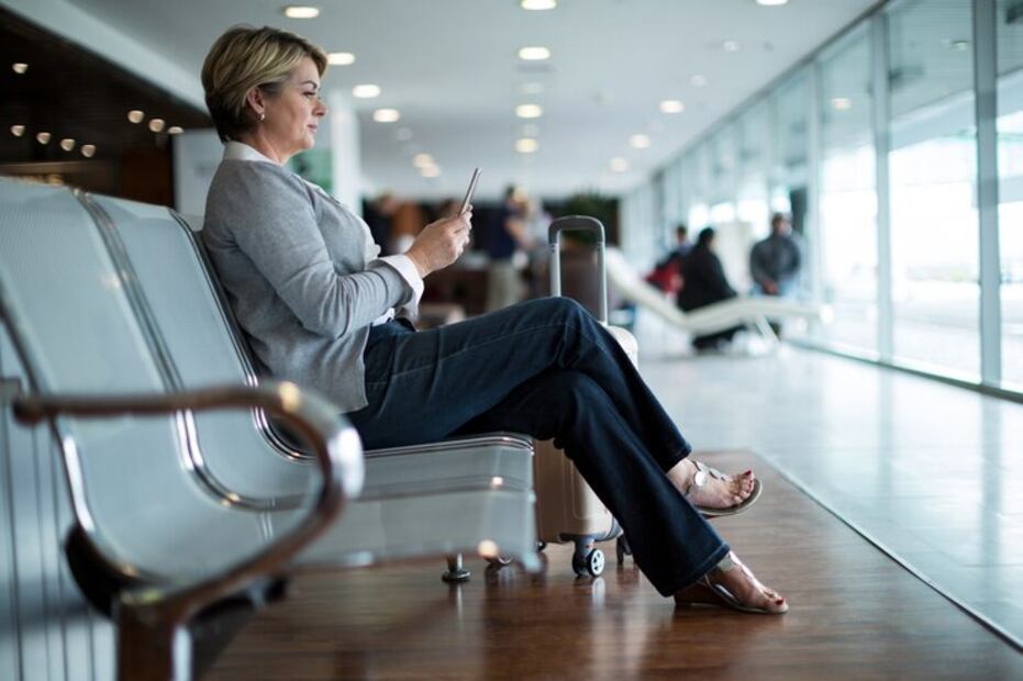 Calma la ansiedad en los aeropuertos. Fuente: Freepik
