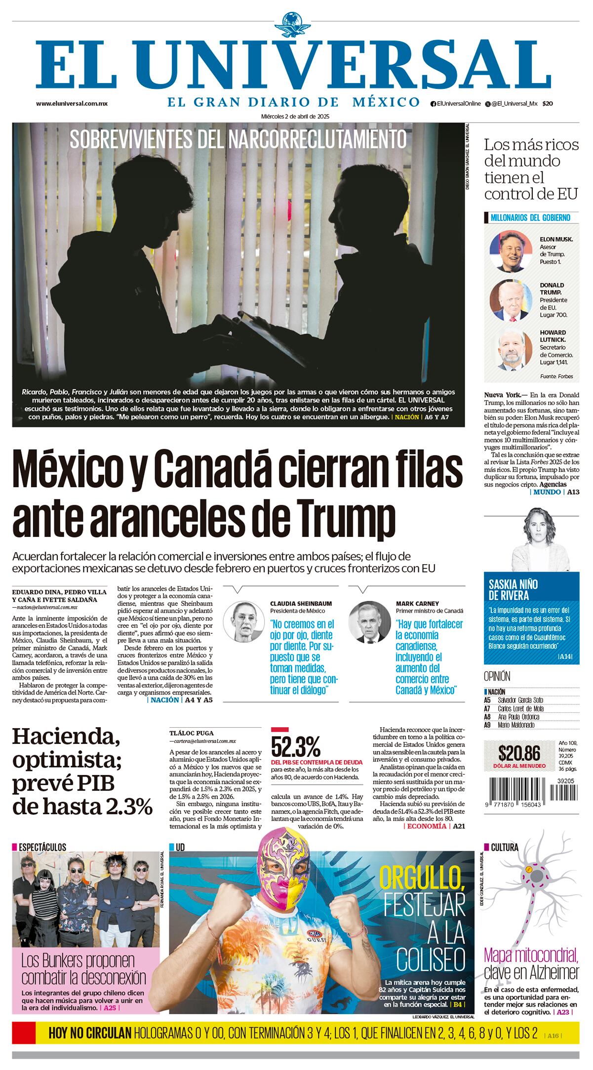 Portada impresa