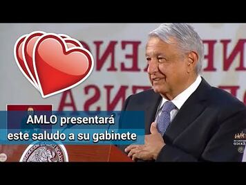 Por Covid-19, AMLO propone nuevo saludo de “corazón”