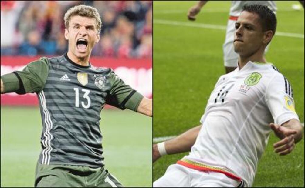 Jugadores a seguir de Alemania y México