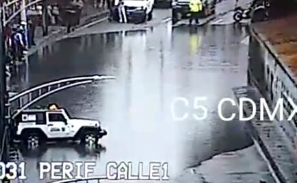 Se desborda el Río de los Remedios tras fuertes lluvias