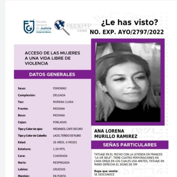 Rastrean última actividad en redes y GPS de Rouse Mancini, modelo de Only Fans desaparecida en Xochimilco