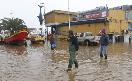 Suman 6 muertos por fuertes lluvias en Chile
