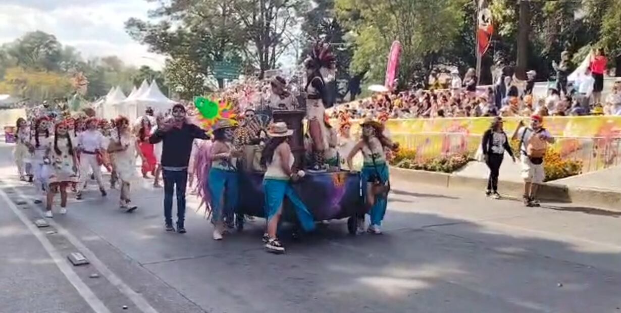El Gran Desfile de Día de Muertos, es un evento cultural, uno de los más importantes eventos culturales y artísticos del país y del mundo, aseguró la jefa de Gobierno. (Foto: Laura Arana/ EL UNIVERSAL)