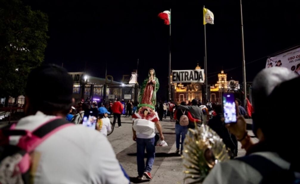 Aún en pandemia, más de un millón de peregrinos han visitado la Basílica de Guadalupe 