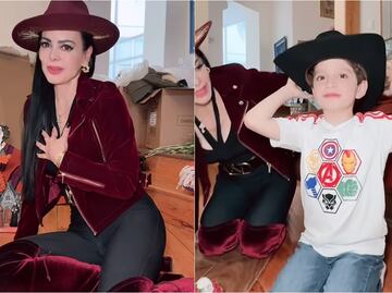 Maribel Guardia y su nieto colocan el altar de Día de Muertos para Julián Figueroa