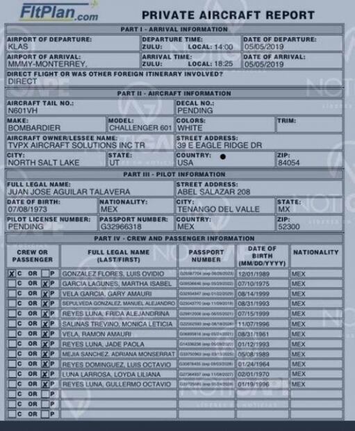 Localizan en Coahuila restos de avión privado reportado como desaparecido