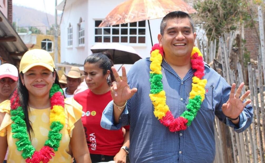 José Alfredo Cabrera, candidato de Coyuca de Benítez. Foto: Redes sociales