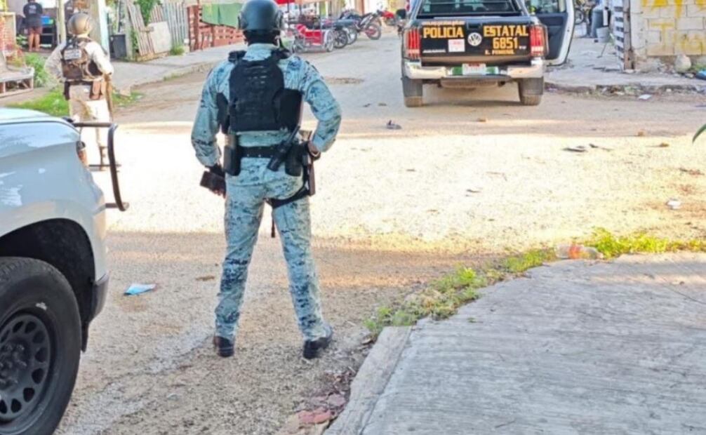 El operativo se realizó en la calle 75-B x 64 y 66, en la colonia Mulchechén.
Foto: Especial.