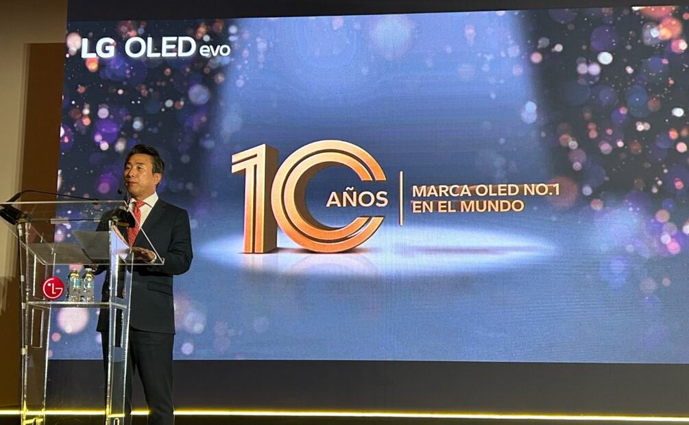 Jaime Heo, CEO LG México. Imagen: especial