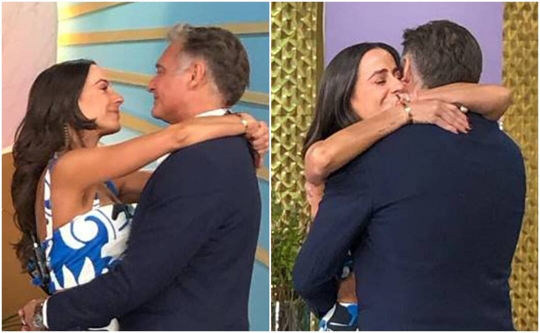 Juan Soler se despide de su novia Paulina Mercado en "Sale el Sol".