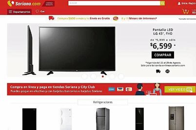 Soriana entra a la venta en internet