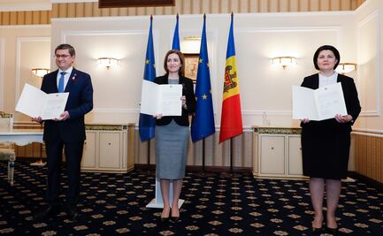 Moldavia hace oficial su candidatura para unirse a la Unión Europea