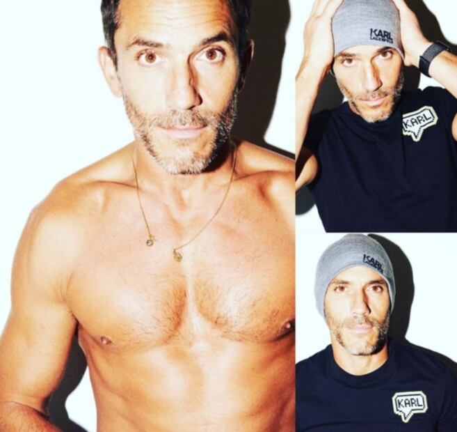 El guapo ex guardaespaldas de Karl Lagerfeld dará entrenamiento en línea