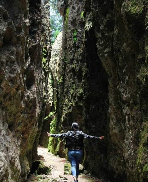 El Contadero, un laberinto de rocas oculto en Mineral del Chico