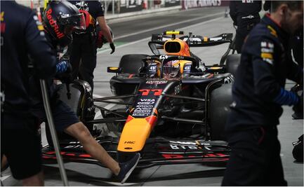 Checo Pérez termina 13 en la última práctica del GP de Las Vegas
