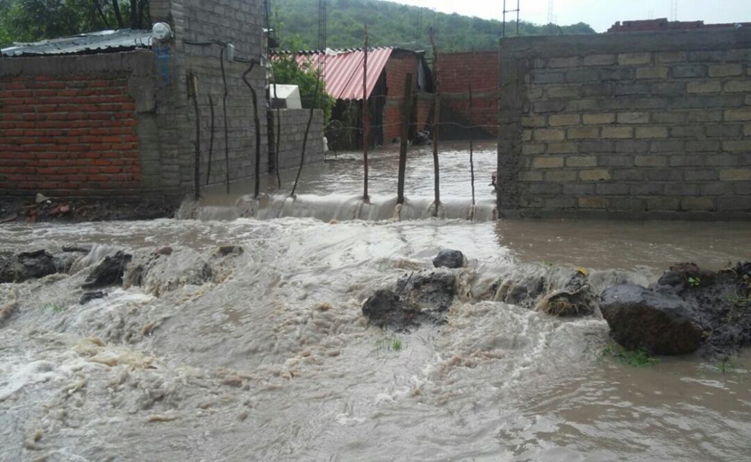 Tromba afecta a 30 familias en Chavinda, Michoacán
