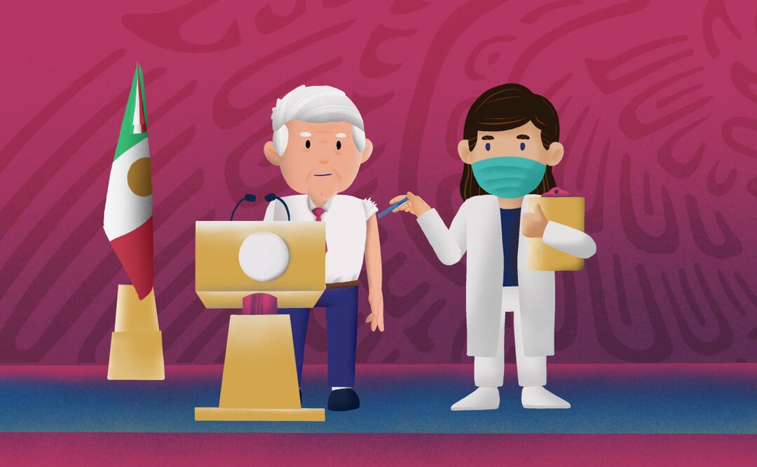 Las vueltas que dio AMLO para vacunarse, ¿qué dicen los médicos?
