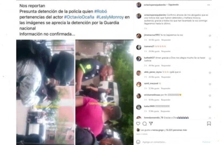 Fiscalía Edomex desmiente detención de personas por muerte de actor Octavio Ocaña