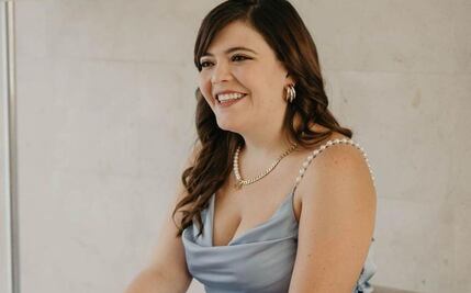 Mishelle, hija del "Piojo" Herrera, se casa con un hermoso vestido de novia 