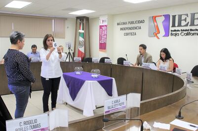 Sortean orden en debates de candidatos a diputados en Baja California