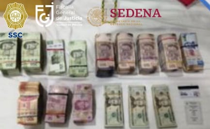 Cae célula de "El Costeño" con drogas, armas y más de 1 mdp en CDMX