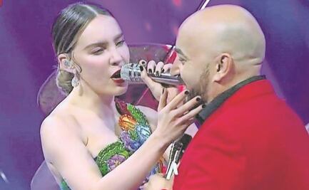 Trolean a Lupillo Rivera en estadio y ponen a Belinda en la 'kiss cam'