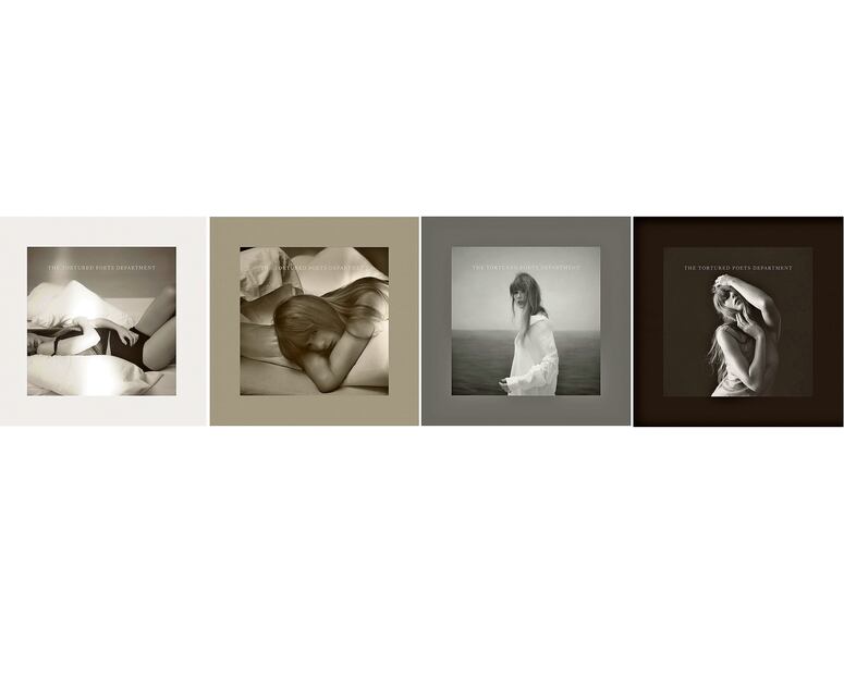 Album "The Tortured Poets Department" de Taylor Swift. (Republic Records via AP)