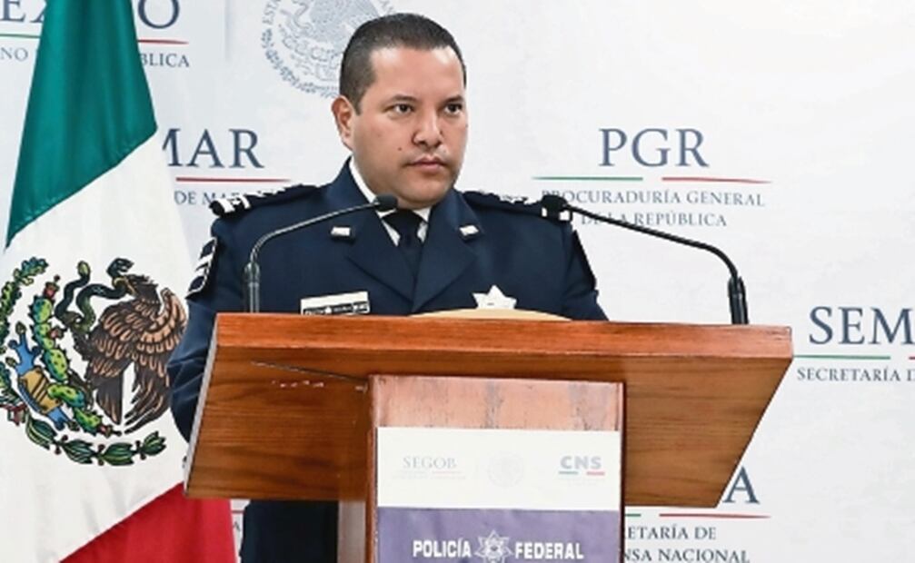 Iván Reyes Arzate exoficial de la Policía Federal Mexicana. FOTO: ARCHIVO EL UNIVERSAL