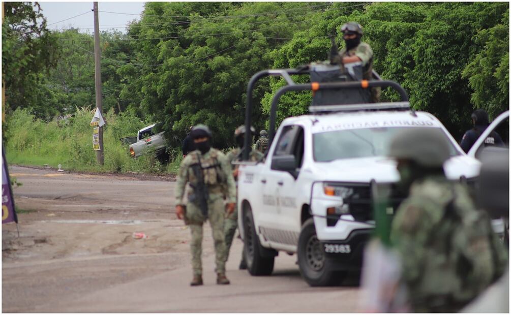 Nuevo enfrentamiento entre fuerzas federales y grupos armados en Sinaloa. Foto: Cortesía